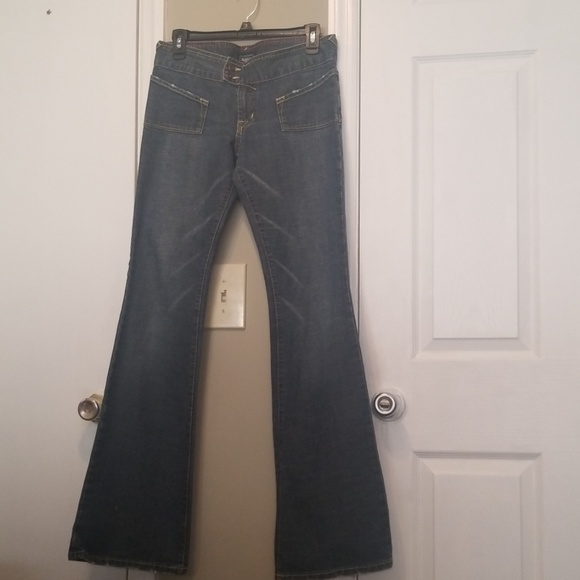Von Dutch Womens Designer Denim size 28 flare - Picture 3 of 8